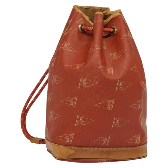 LOUIS VUITTON LV CUP Saint Tropez Shoulder Bag Red M80026 LV Auth BD1921 - Picture 1 of 16